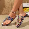 Módne dámske papuče Módne protišmykové topánky pre ženy Letné pohodlné sandále s otvorenou špičkou Veľká veľkosť Ľahké plážové papuče Šľapky Dámske