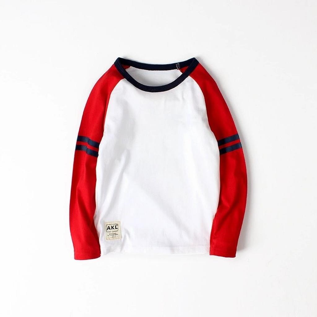 Boys' Long Sleeve T-Shirt Undershirt For Kids