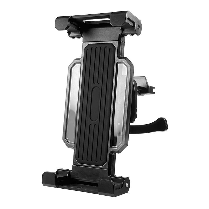 

Универсальная подставка для планшета на вентиляционное отверстие автомобиля 4-13 дюймов, вращающийся на 360 градусов держатель для iPhone, iPad, Pro, Air, Mini, Xiaomi, Samsung, Tab, ПК, телефона чёрный