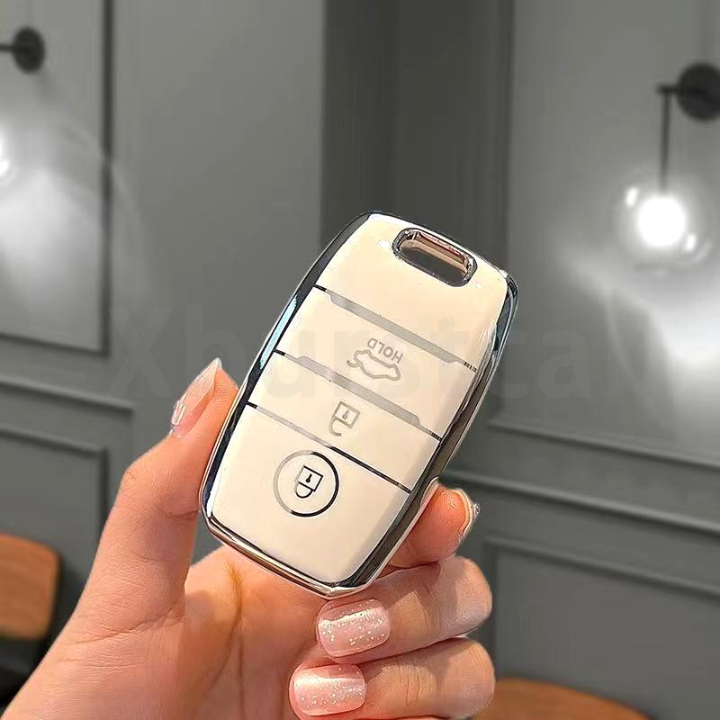 Keyless Fit For Kia K3 Kx3 K4 K5 Rio Rio5 Sportage Ceed Cerato Cerato Sorento Optima Picanto Tpu Auto Smart Key Fob Cover Case Housing