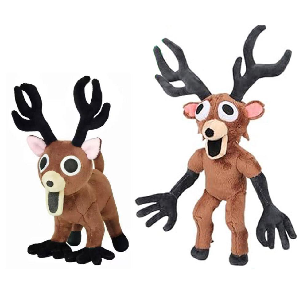 99 Nights Forest Deer Doll Elk Owl Little Red People Plush Doll Christmas Gift Decoration Set