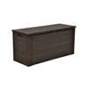 TOOD Resin Storage Trunk / Chest - 300 L - 120 X 46 X 58 Cm - Brown Wood Look