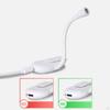 Eye Protection LED Clip on Reading Light Book USB Rechargeable 3 Brightness Lamp for