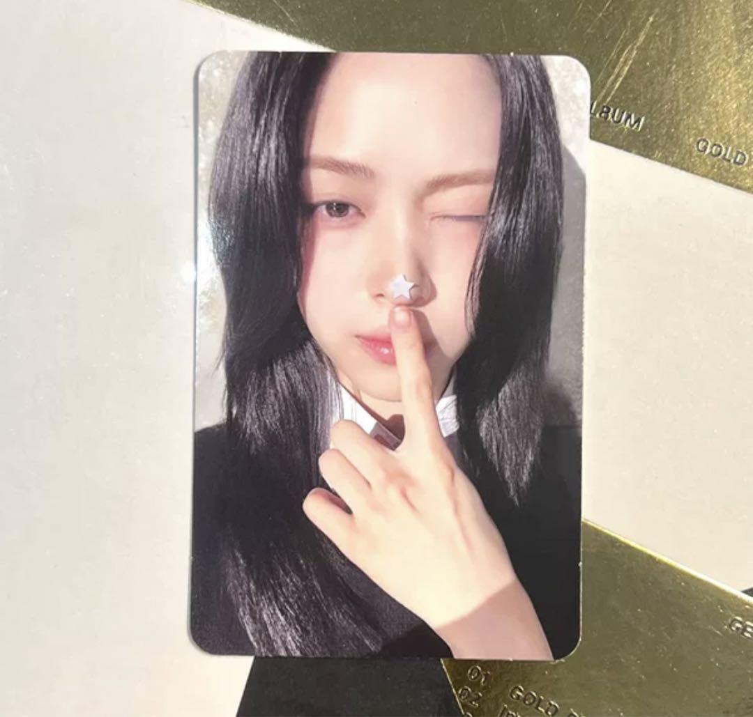 

[USED] itzy Ryujin GOLD cokodive autograph session limited trading card