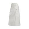 Sportswear Essential Removable Two-Way Cargo Woven Loose Sports Casual Long Skirt Women Skirts White FV7504-104