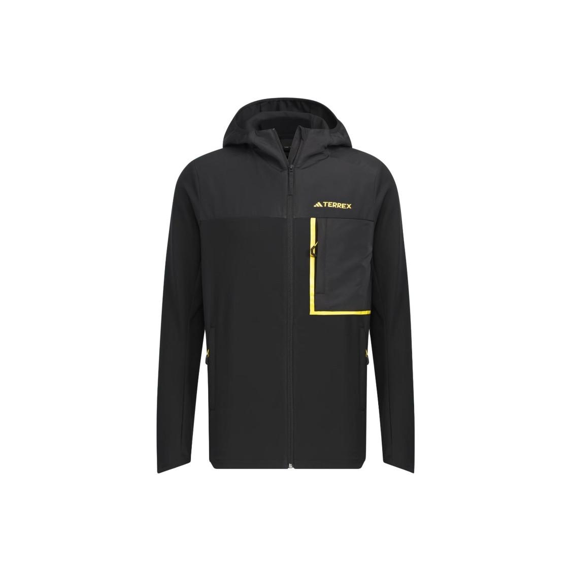 

adidas x National Geographic Collaboration Long Sleeve Jacket for Men, Black M