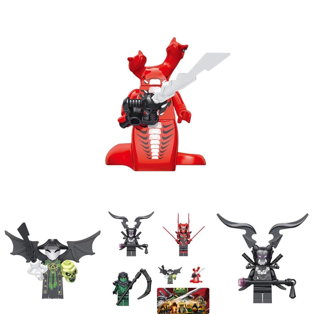 Xl0001-0005 Compatible Phantom Series Ninja Building Block Toy Diy Abs Plastic Small Granule Export