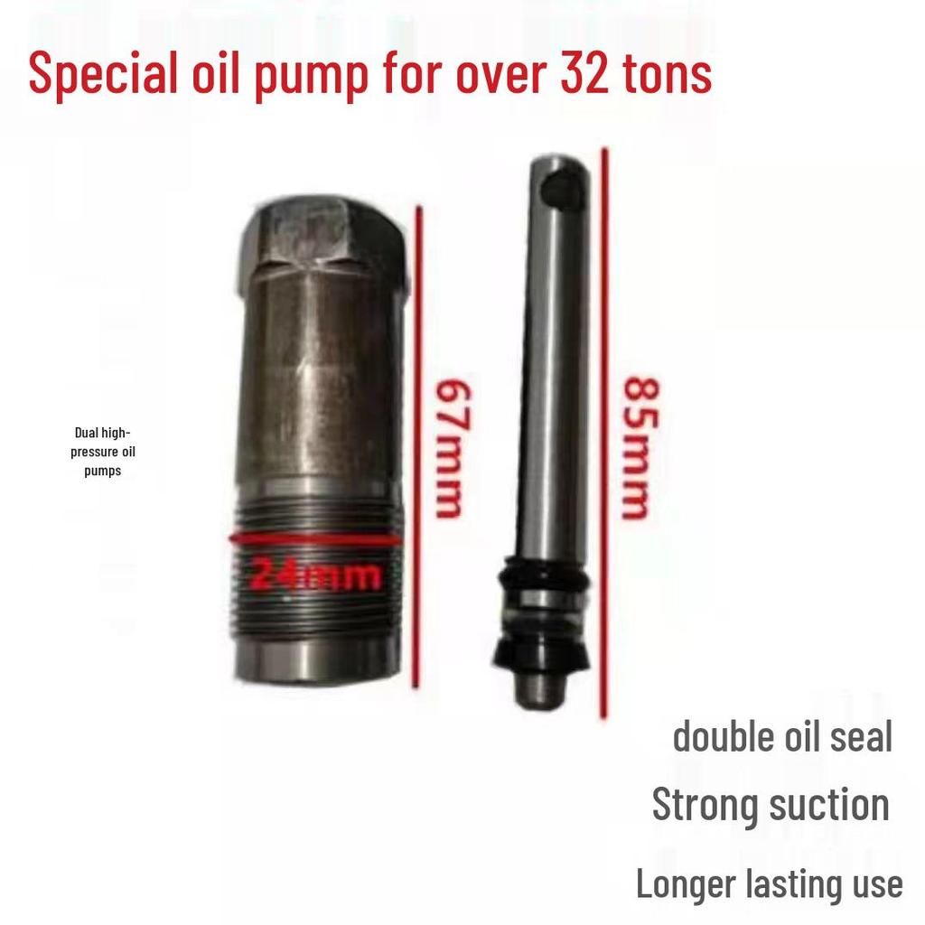 Kit de Reparo Universal para Macaco Hidráulico de Carro com Êmbolo da Bomba de Óleo, Cilindro da Bomba de Ar e Acessórios de Vedação à Prova de Poeira