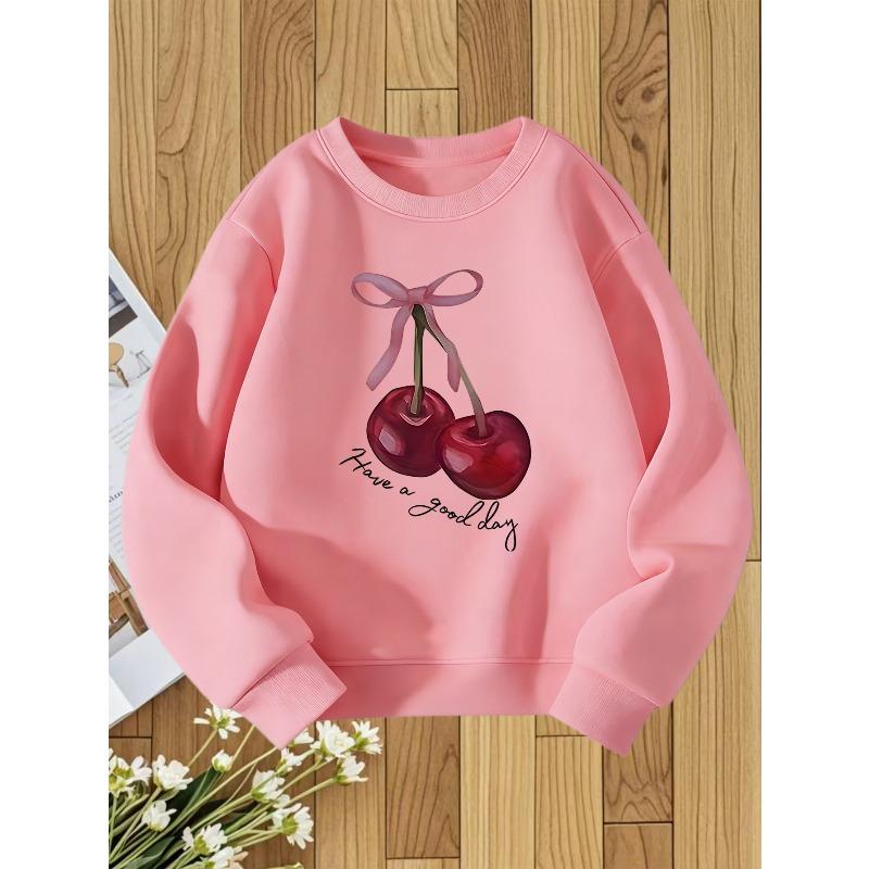 European Size Unisex Round Neck Sweatshirt with Fashionable Print, a Versatile Top