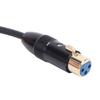 1/8in Jack 3.5mm for TRS Male To Dual XLR Female Cable Active Speaker Connection Cable  Speakers