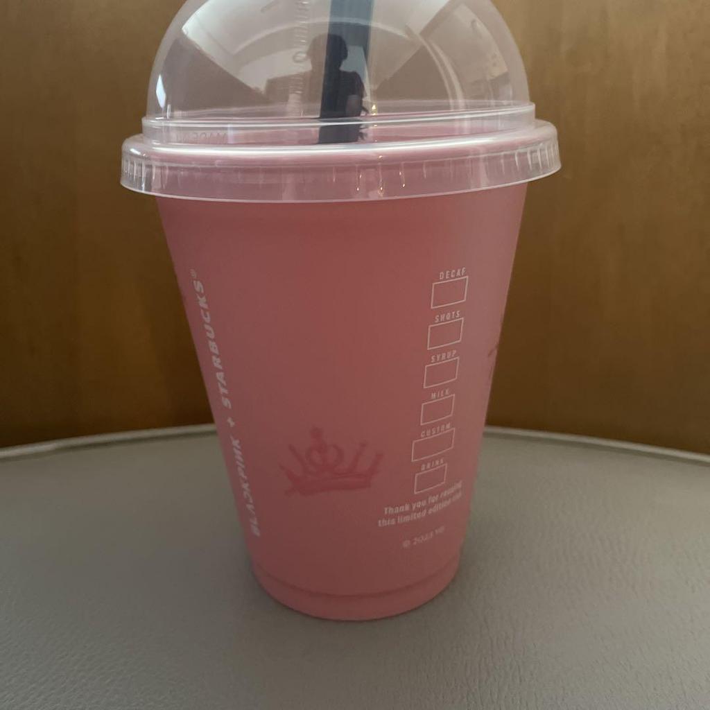 [USED] BLACKPINK Collaboration Starbucks Reusable Cup (Overseas Exclusive)