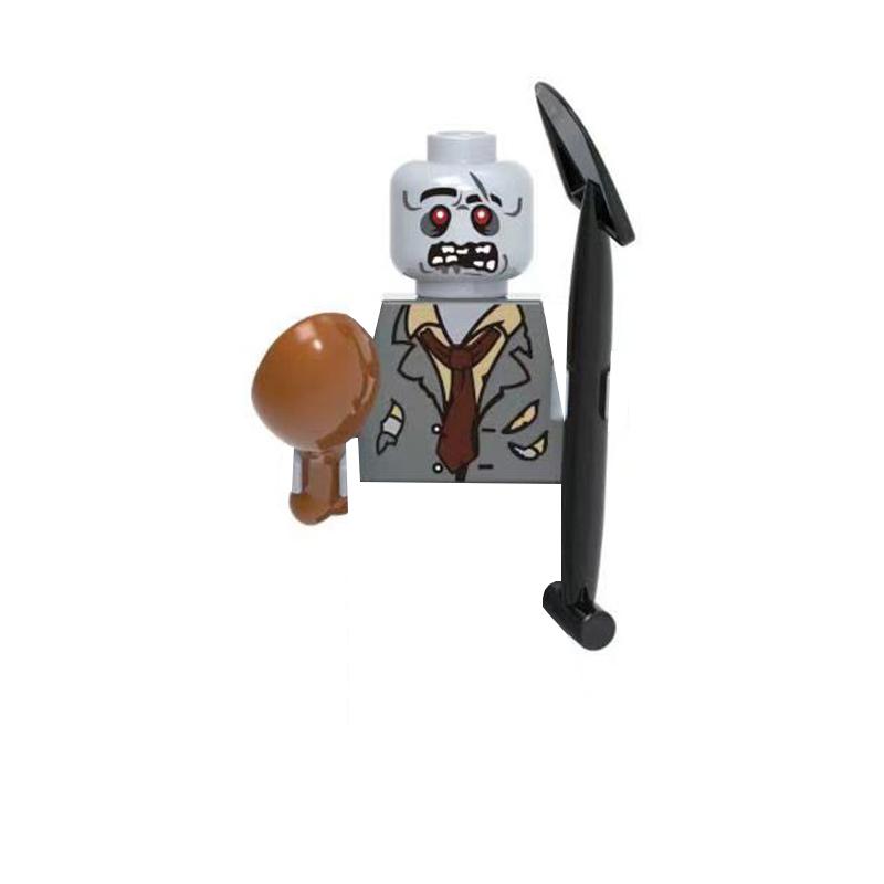 

Хоррор Хэллоуин Военный Ходячие мертвецы Солдат Фигурки Экшн Конструктор Армия Пехота Шлем Оружие Кирпичики Детская Игрушка Подарок