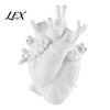 Resin Flower Vase Heart Shaped Vases, Vase, Creative Holder, Modern Art Decorative Style for Home Wedding Valentine Gift Desktop Living Room
