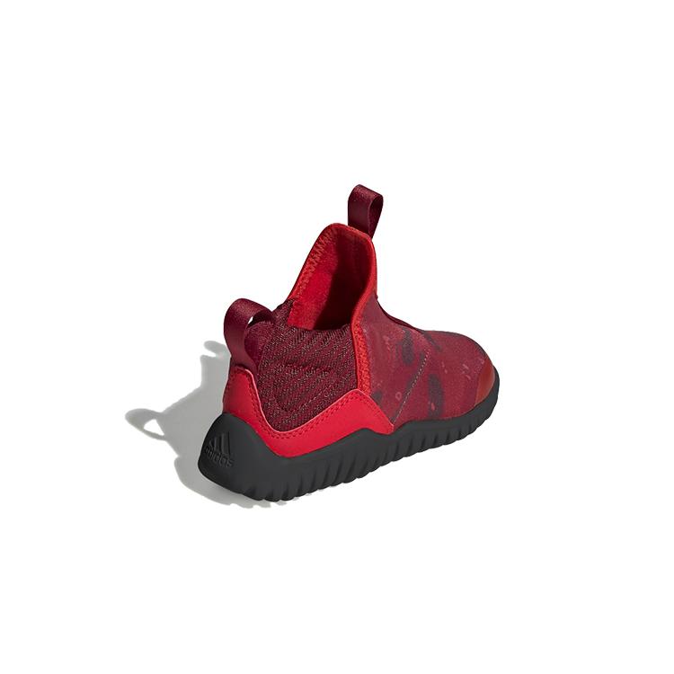 adidas Rapidazen I Low Top Toddler Shoes Red Black Infant And Toddler EE9330