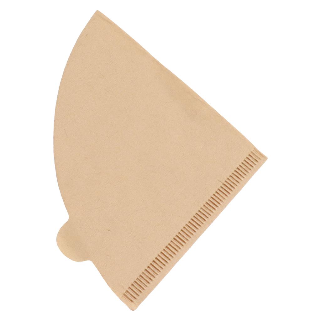 100PCS Cone Coffee Filter Paper Replacement 1‑2 Cup Disposable Coffee Dripper Fiber Filters