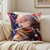K-Kazuha Cushion Cover Pillowcase Anti-Dustmite Living Room Sofa Decor Cushion Room