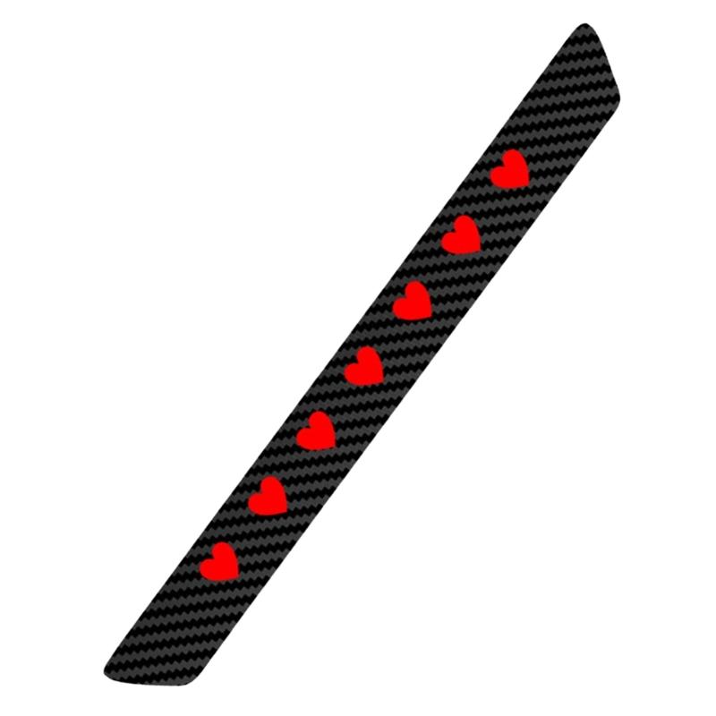 Precisions Cut Rear Lamp Decal Carbon FiberSun Protection Adhesion Car Decal Upgrades Brake Light Sticker
