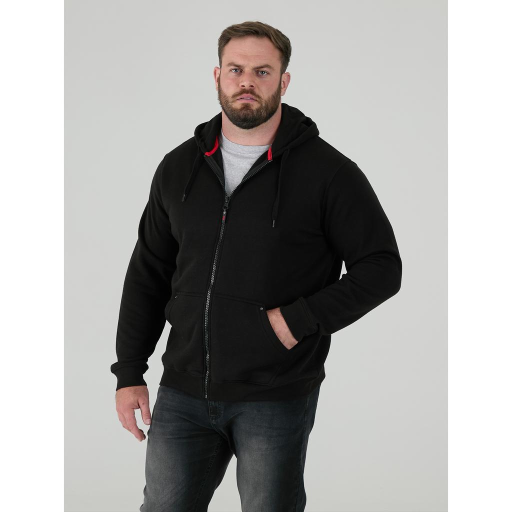 Duke Mens D555 Rockford Cantor Heavyweight Kingsize Full Zip Hoodie
