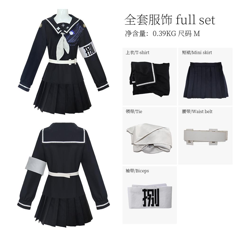Anime Sizuhara Hiruko Sumino Taku Cosplay Clothing Uniform Game Hundred Line Costume Women Role Play Fancy Dress Up Party Outfit
