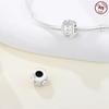 Series Isolation Beads Simple Zircon Gold Diamond Bead Fit Bracelet Womencopper Original Jewelry Valentine Fine Gift Diy