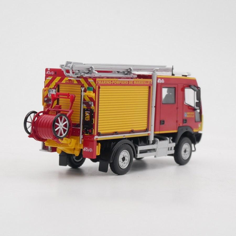 Diecast Ixo 1:43 Scale Aebi MT 750 Gallin All Terrain Fire Truck Alloy Car Model