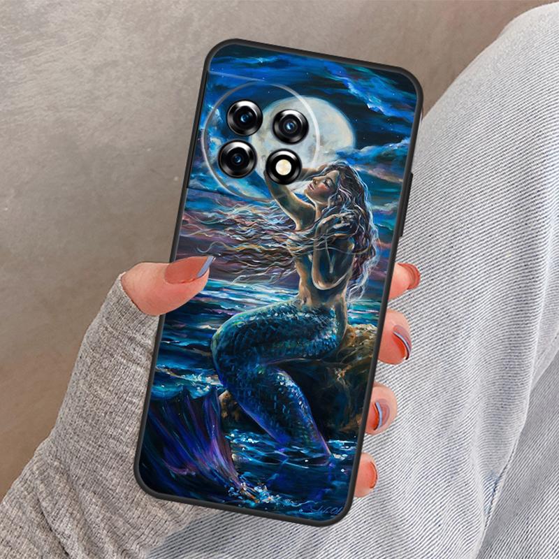 Mermaid Cover For OnePlus Nord CE 4 2 3 Lite N10 N20 N30 OnePlus 13 12 11 10 Pro 12R 13R 10T 8T Case