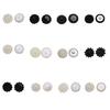 All Matching Pearls Buttons Resin Closure Buckles For Enhancing Clothing Handmade Craft Project Accessory Garment Buttons