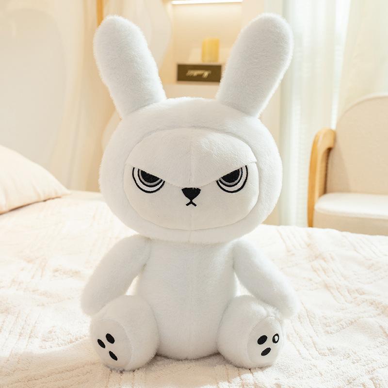 Cute Dark Sitting Position Rabbit Aotian Doll Rabbit Plush Toy Doll Girl Sleeping Pillow Holiday Gift Premium Durable