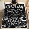 1PC Psychic Board Print Flannel Blanket, High Quality All Seasons, Home Decor, Warmth and Comfort, Perfect for Christmas Gifts