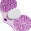 Cross-border Hot Selling Foot Scraper Back Lazy Person Scrubber Shower Suction Cup Wiper Bath Massage Device