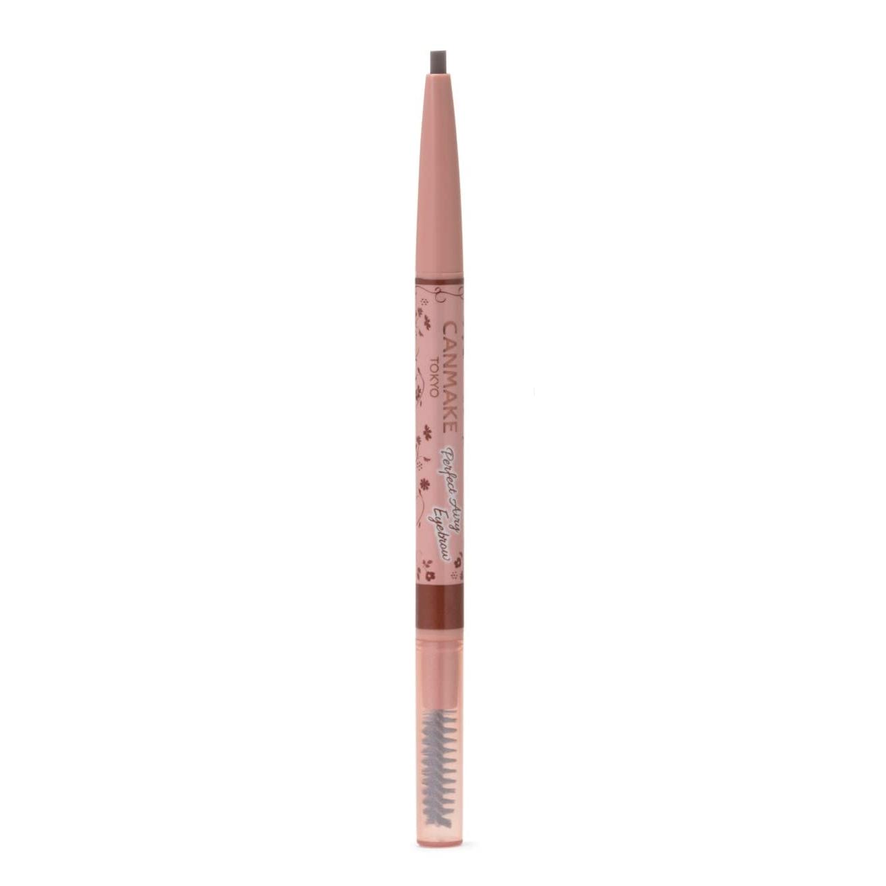 

CANMAKE Perfect Airy Eyebrow [All 4 Colors], Long-lasting Brow Makeup, 0.29g 02 Natural Brown