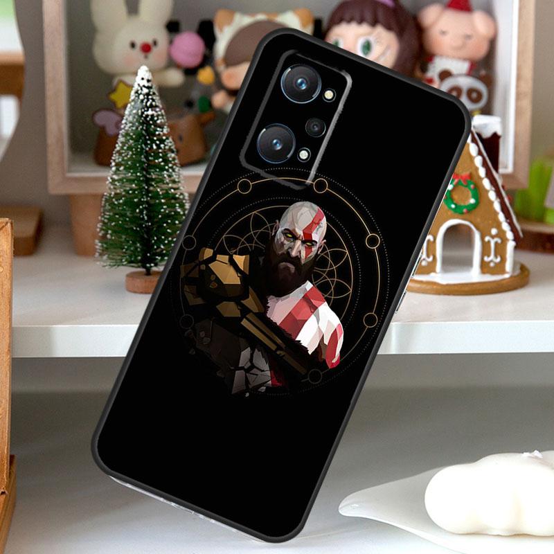 God of War For OPPO Realme C55 C35 C33 C31 C30 C25 C21Y C11 GT Neo 5 3T 2T Realme 10 9 11 Pro Plus Case