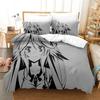 New Game No Game No Life Sora and Shiro Bedding Set Single Twin Full Queen King Size Bed Set Adult Kid Bedroom Duvet Cover Sets