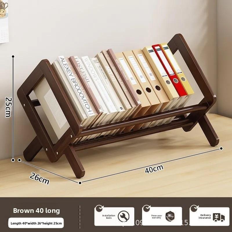 Creative Small Bookshelf Office Desktop Bookshelf Bookcase Simple Bookstand Book Storage Finishing Shelf