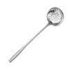 Stainless Steel Slotted Spoon for Scooping Noodles, Large Household Kitchen Filter Screen, Hot Pot Oil Grid Spoon, Chef