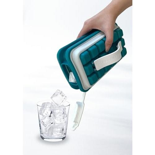 Officially Imported and Distributed by Icebreaker, a Danish, Scandinavian-inspired, compact, odor-resistant ice tray/ice maker (ICBP-WB).