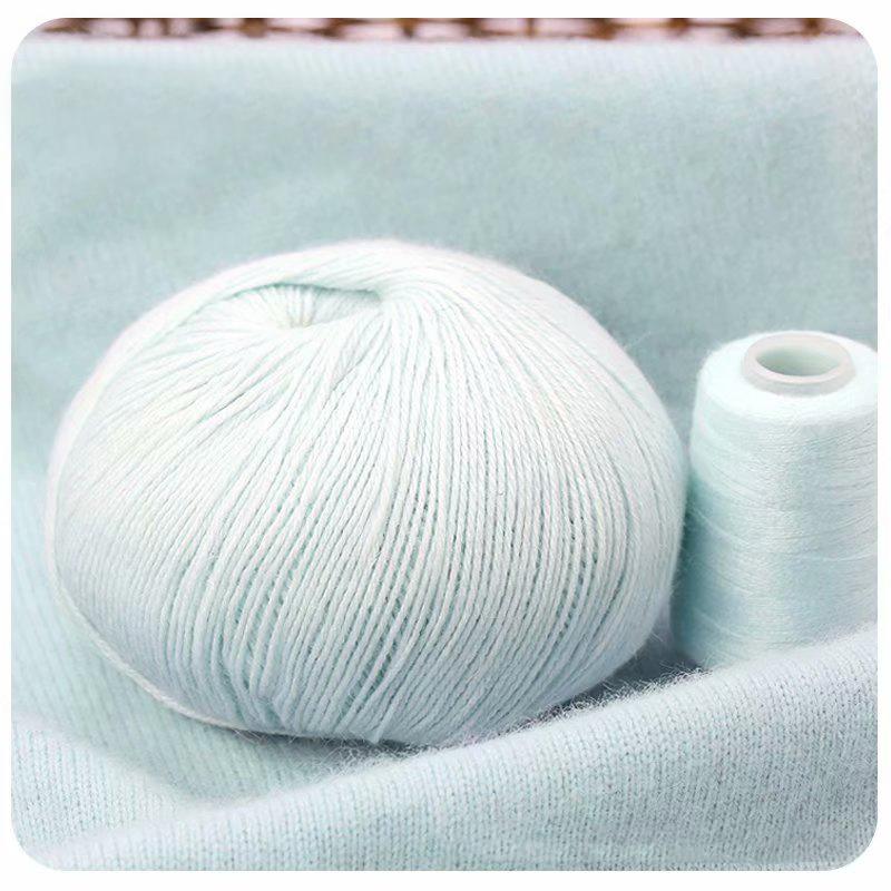 Cashmere Yarn Plush Mohair Knitting Thread Soft Baby Cotton Yarn For Cardigan Scarf Shawl Sweater Crochet DIY Handmade Yarn