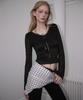 ROSEFRANTZ See-Through Lace Long Sleeve [Black]