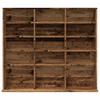 Vidaxl CD Storage Cabinet, Old Wood, Wood-Based Material