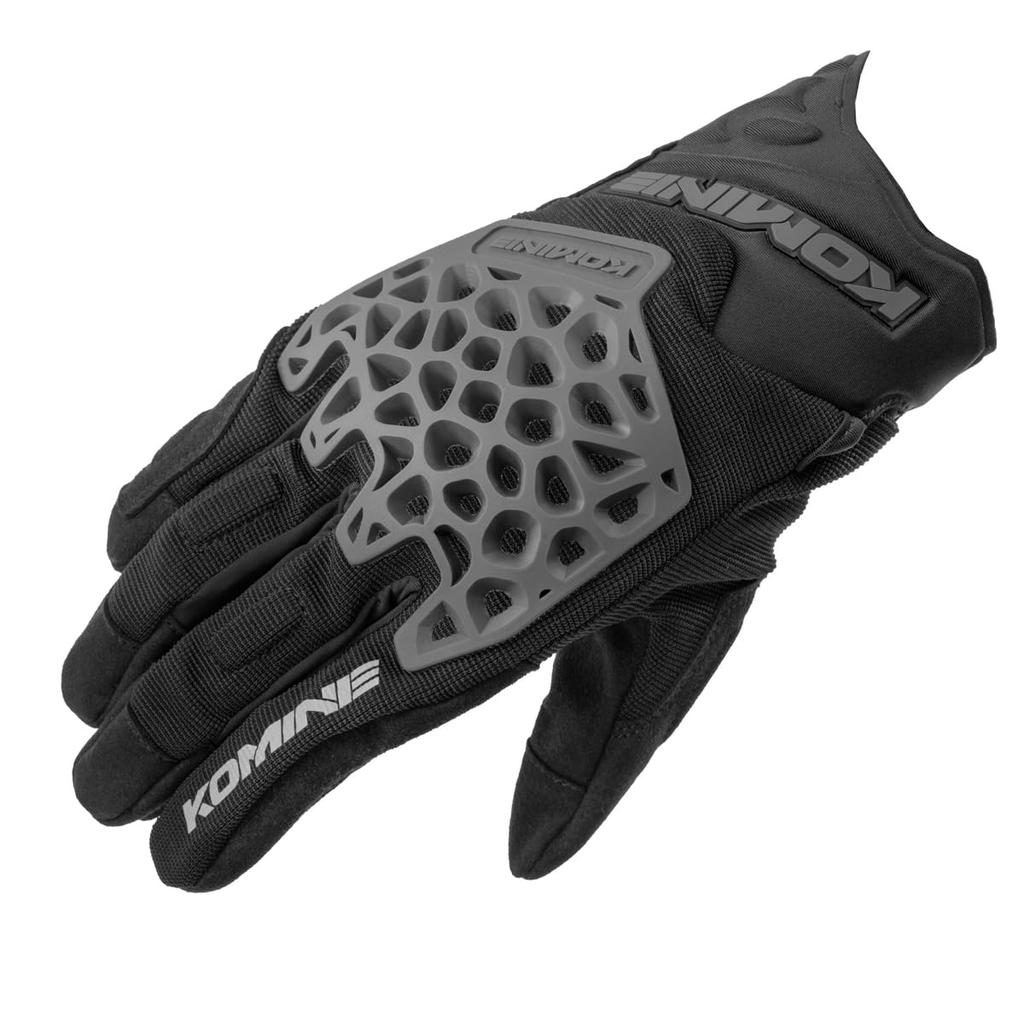 Komine 2025 Model Motorcycle Adventure Mesh Gloves Black L 06-269 GK-269