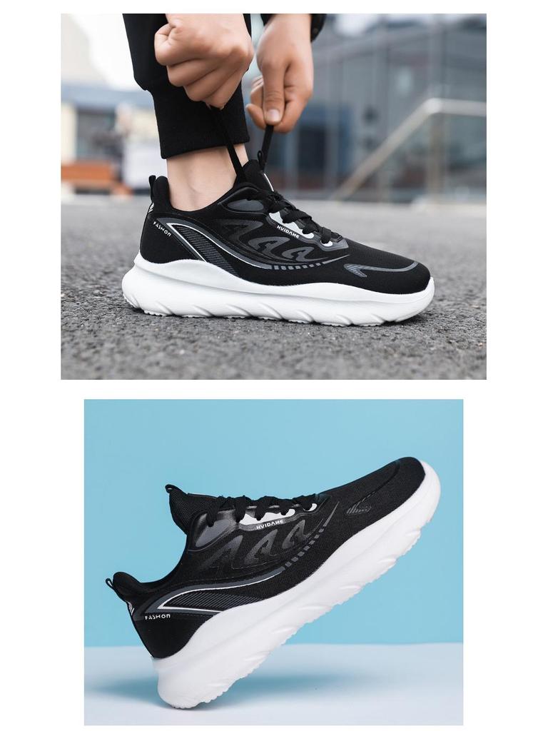 2025 Magnetic Vibration Sports Shoes: New Upgraded Cross-Border Spring Walking and Running Shoes for Middle-aged and Elderly Couples