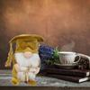 Graduation Season Gnome Scholarly Doctorial Hat Decorative Hat Face less Doll Decorations for Holiday Party Decorations
