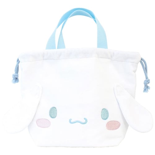 Tees Factory Sanrio Plush Multi-Purpose Drawstring Bag Cinnamoroll SR-5530331CR