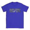 AC-DC T-Shirts Herren Rein Lustiges T-Shirt Rundhals T-Shirts Kurzarm Kleidung 4XL 5XL