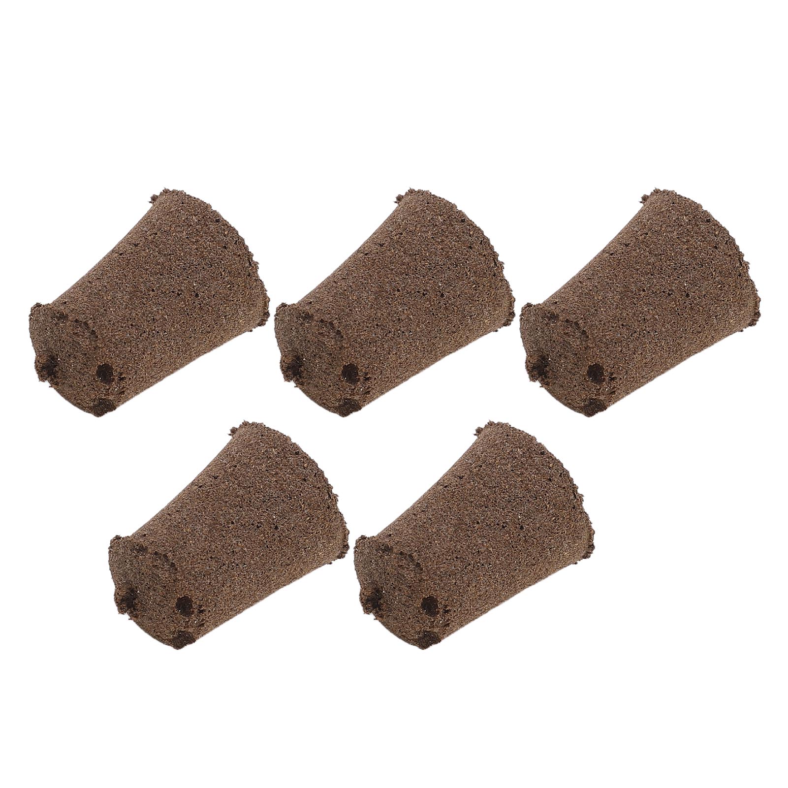 50 Pièces Bloc de Semis Bloc de Plantation Tourbe pour Jardinage Hydroponie Culture Sans Sol Germination des Plantes