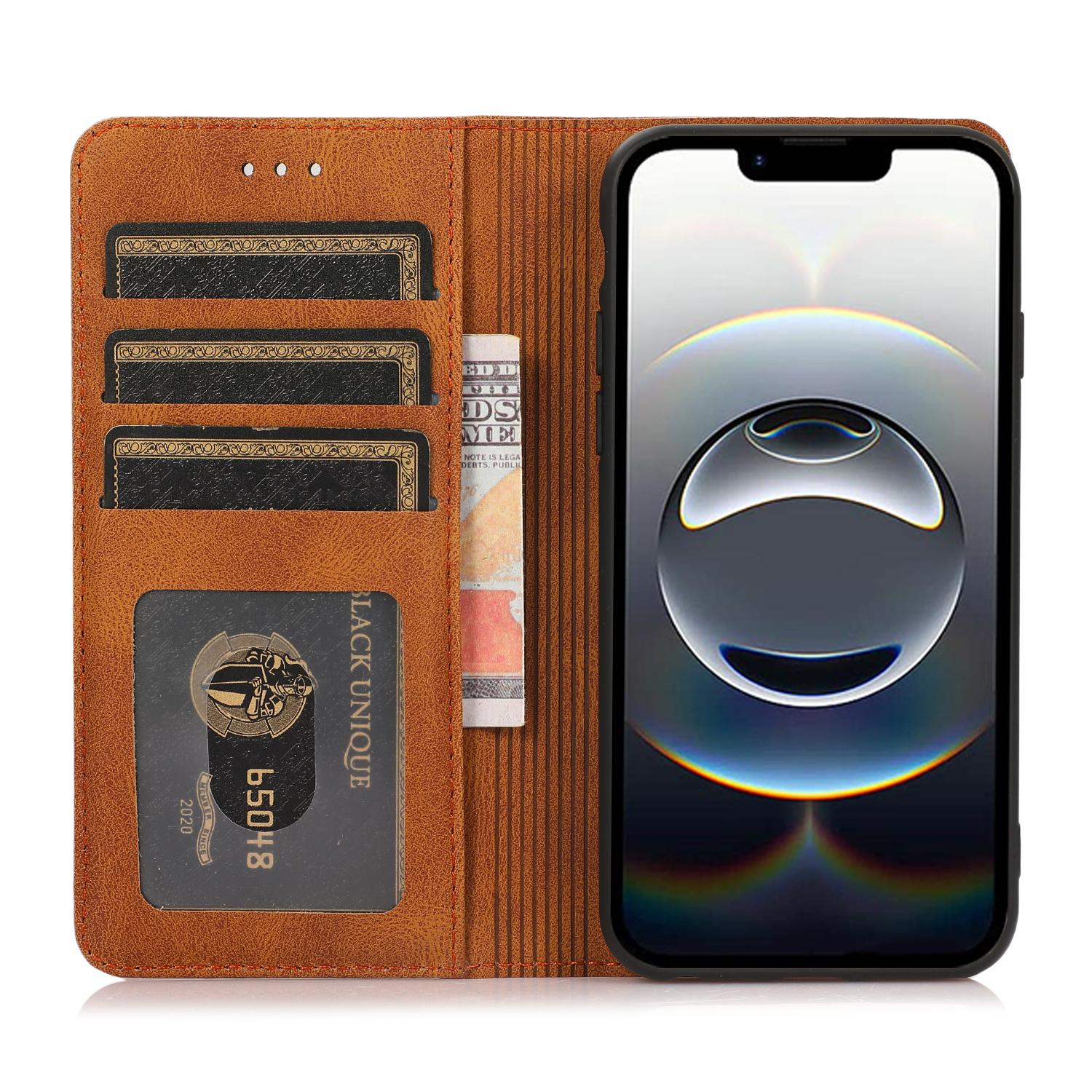 

For iPhone 16e Case Wallet Magnetic Closing Leather Flip Phone Cover Blue
