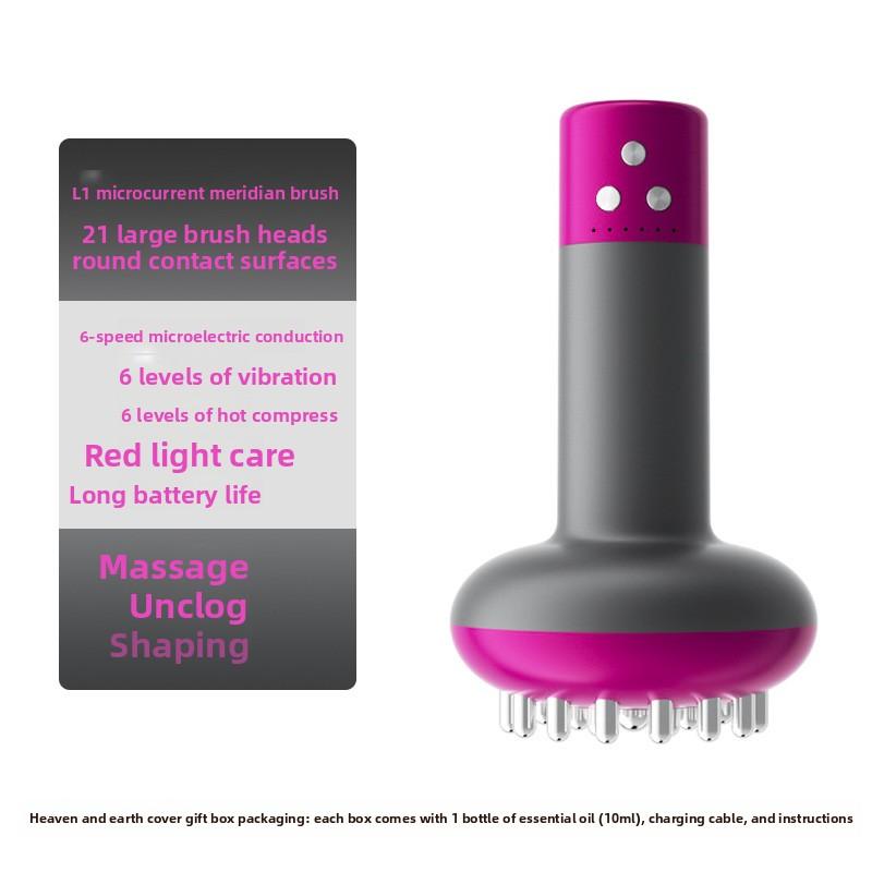 Facial Scraping Board Intelligent Bianshi Scraping Instrument Facial Lift Multi-function Beauty Massager Micro-current Meridian Brush