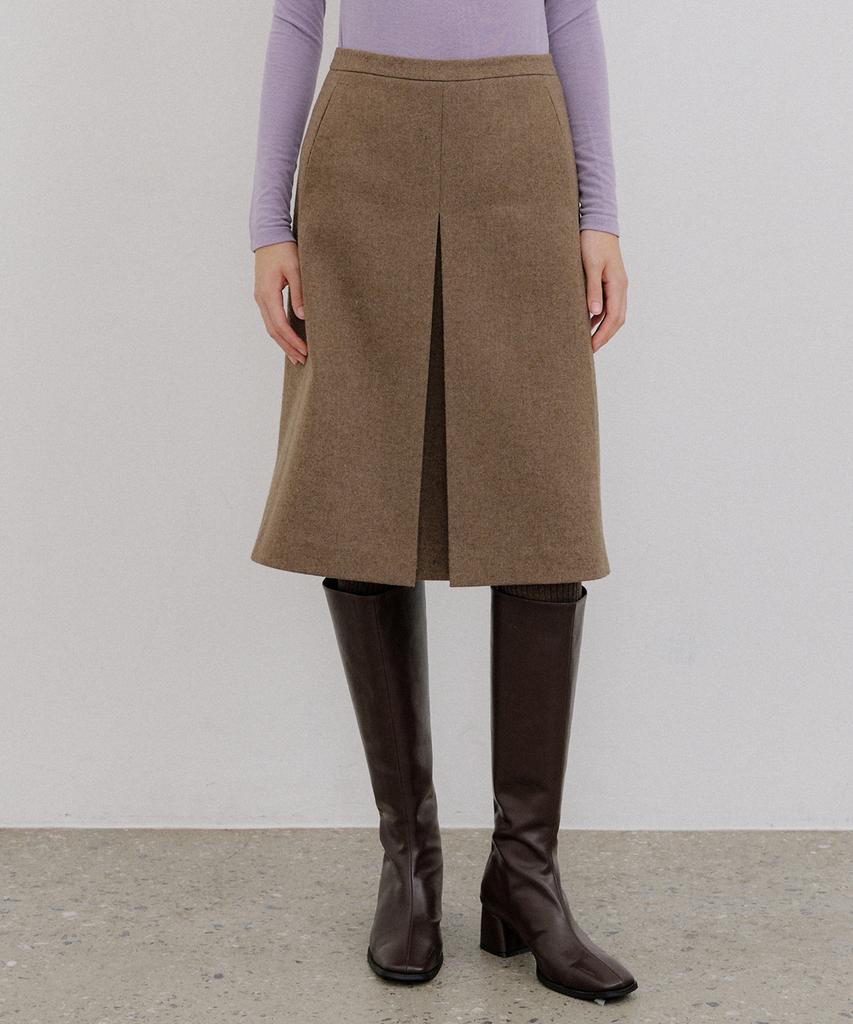 Otte Very Wool Twill Midi Skirts_2Color