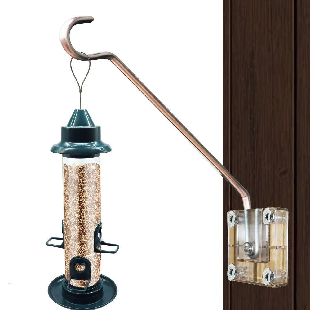 Plastic Bird Feeder Automatic Bird Feeding Bowl Bird Hanging Food Dispenser  Outdoor