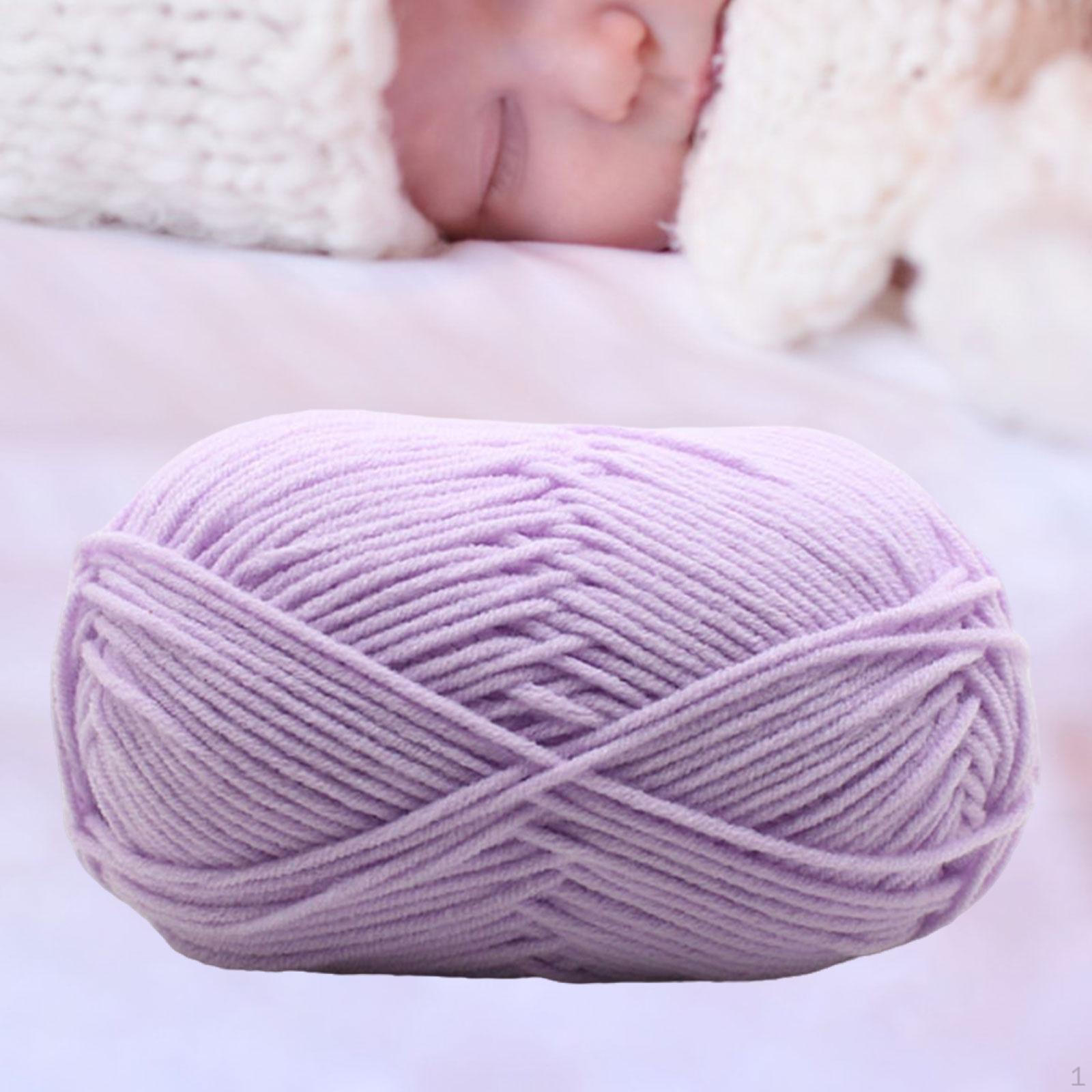 

Акрилова пряжа для проектів в язання спицями та гачком Light Violet